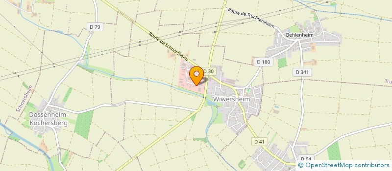 localisation de l'entreprise FSCARE à WIWERSHEIM