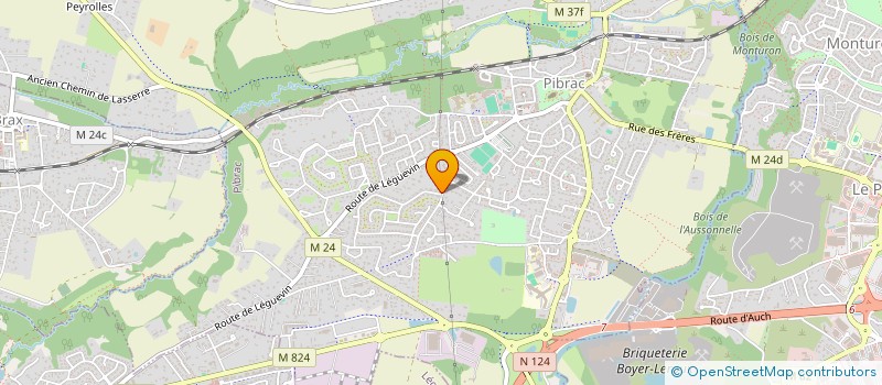 localisation de l'entreprise FSCF  PIBRAC