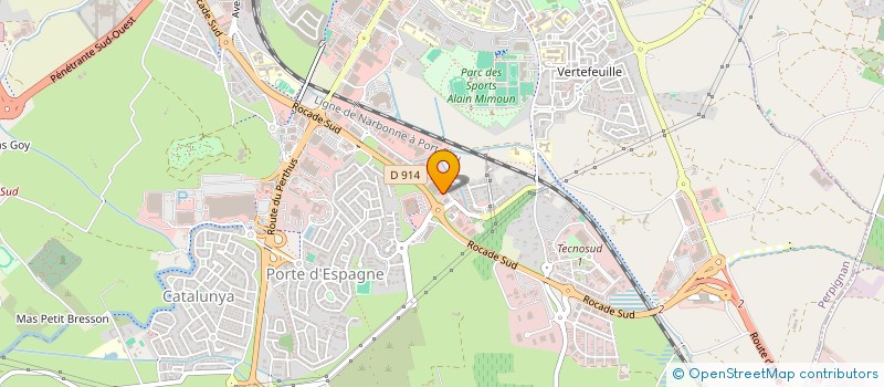 localisation de l'entreprise FSCN  PERPIGNAN