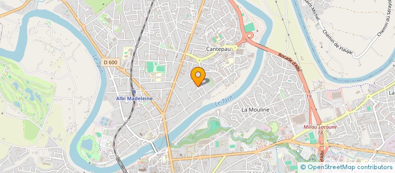 localisation de l'entreprise FSCP à ALBI