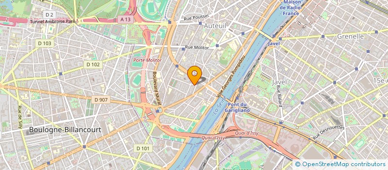 localisation de l'entreprise FSD  PARIS