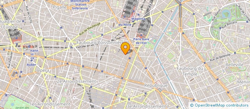 localisation de l'entreprise FSD PRODUCTION  PARIS