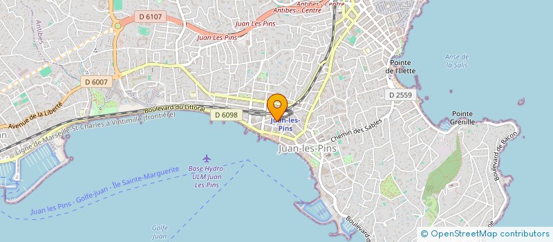 localisation de l'entreprise FSDOE à ANTIBES