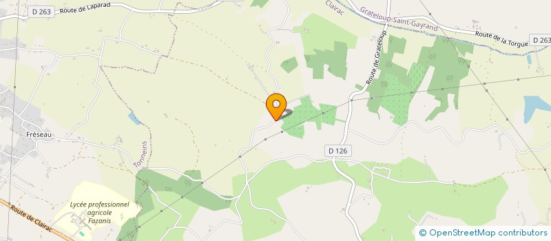 localisation de l'entreprise FSDS  CLAIRAC