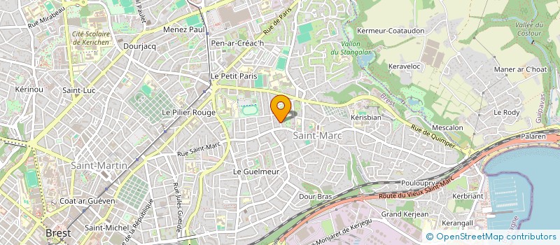 localisation de l'entreprise FSE  BREST