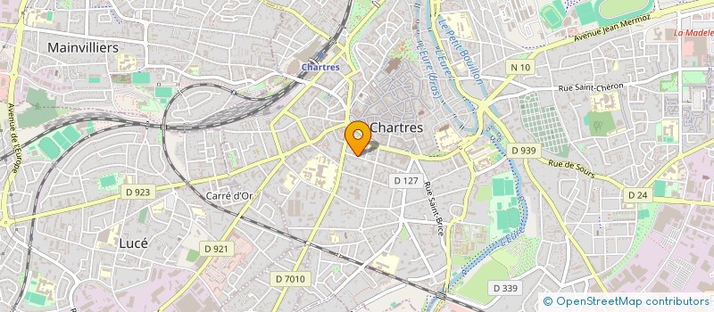 localisation de l'entreprise FSE COLLEGE HELENE BOUCHER à CHARTRES