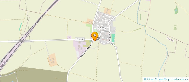 localisation de l'entreprise FSE COLLEGE MARTHE GAUTIER  CHARNY