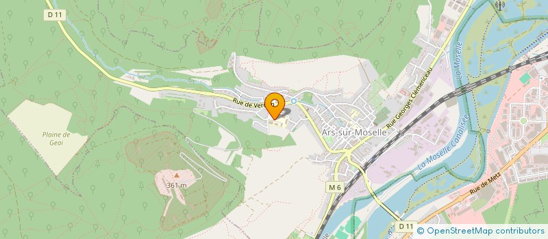 localisation de l'entreprise FSE COLLEGE PILATRE DE ROZIER à ARS-SUR-MOSELLE