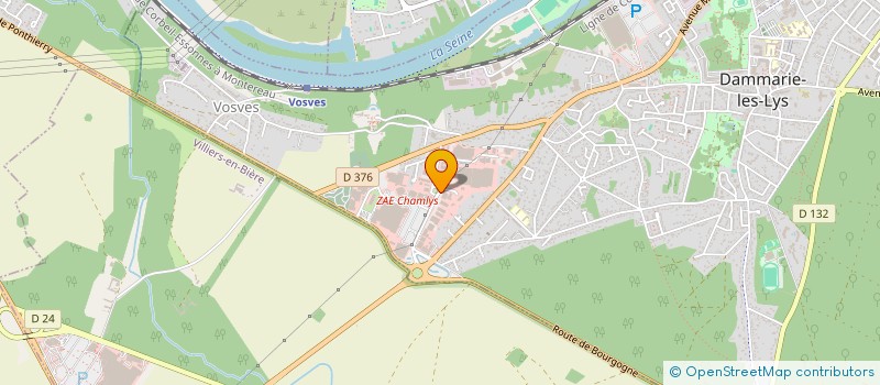 localisation de l'entreprise FSE DISTRIBUTION à DAMMARIE-LES-LYS