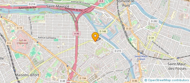 localisation de l'entreprise FSE DU COLLEGE CONCORCET  MAISONS-ALFORT