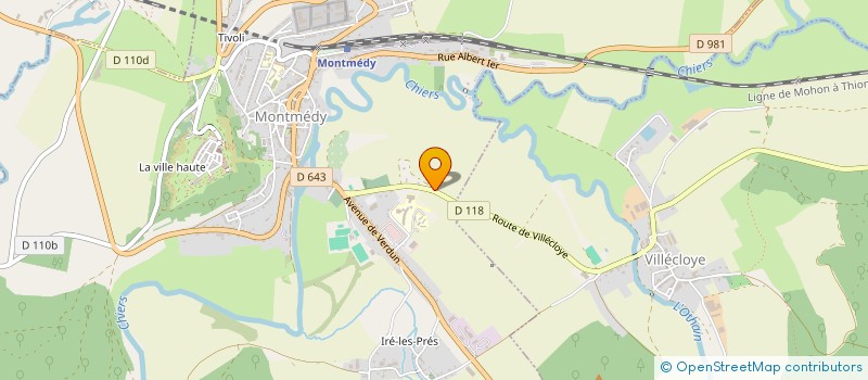 localisation de l'entreprise FSE DU COLLEGE JEAN ALLAMONT à MONTMEDY