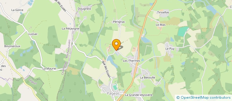 localisation de l'entreprise FSE INGENIERIE à PAGEAS