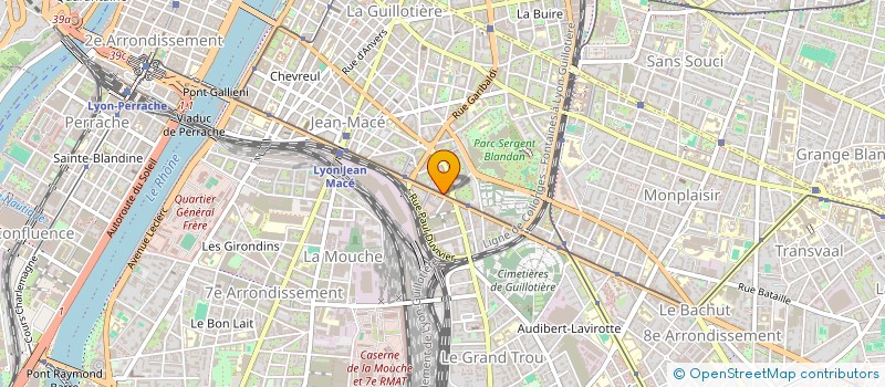 localisation de l'entreprise FSE INVEST  LYON