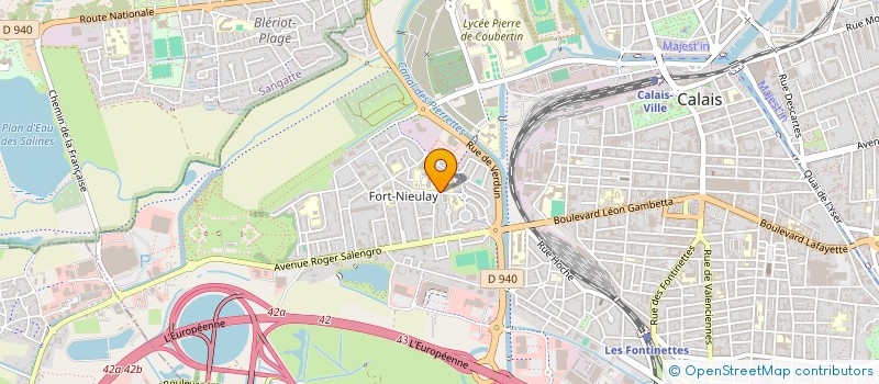 localisation de l'entreprise FSE VAUBAN-CALAIS à CALAIS