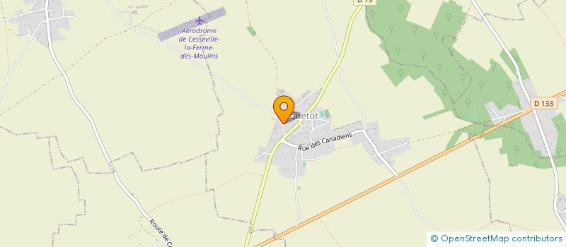 localisation de l'entreprise FSF IMMO  ECQUETOT