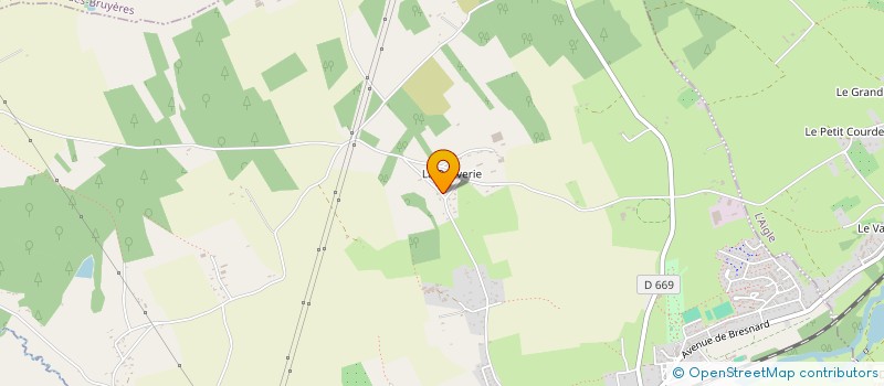 localisation de l'entreprise FSG  CREULLY SUR SEULLES