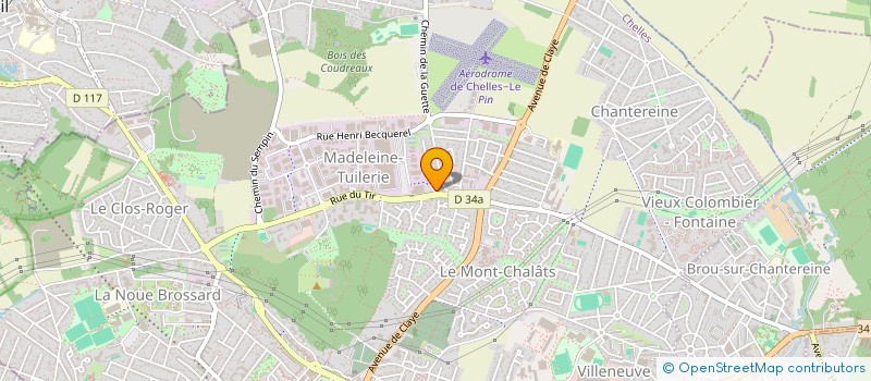 localisation de l'entreprise FSG  CHELLES