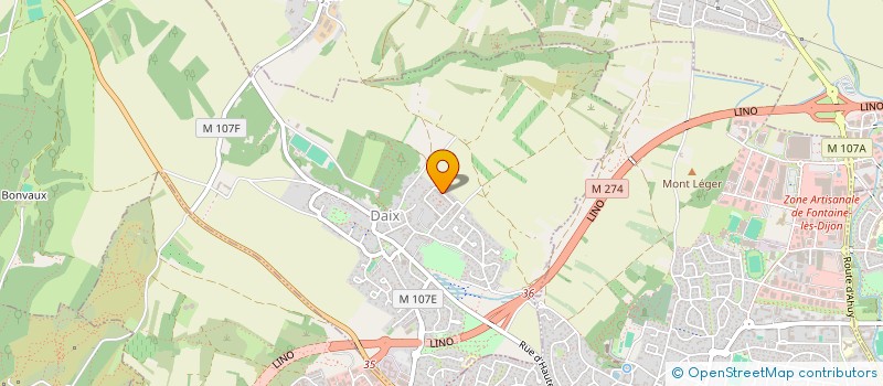 localisation de l'entreprise FSG  DAIX