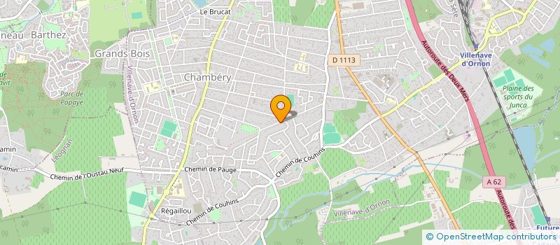 localisation de l'entreprise FSG GROUPE  VILLENAVE-D'ORNON