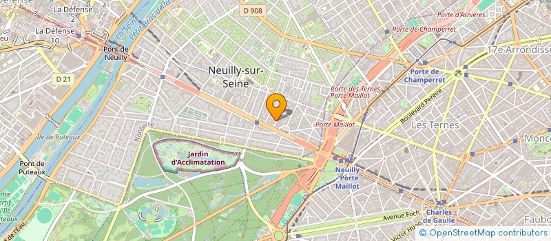 localisation de l'entreprise FSGLN CONSEIL à NEUILLY-SUR-SEINE