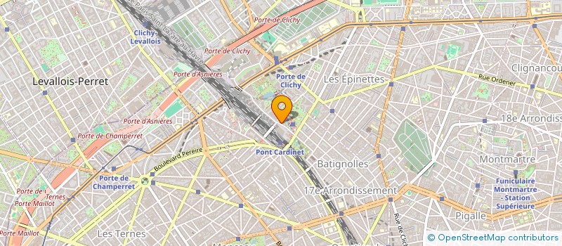 localisation de l'entreprise FSH 164 -2  PARIS