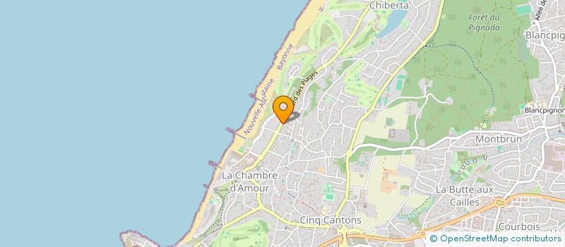 localisation de l'entreprise FSH  ANGLET