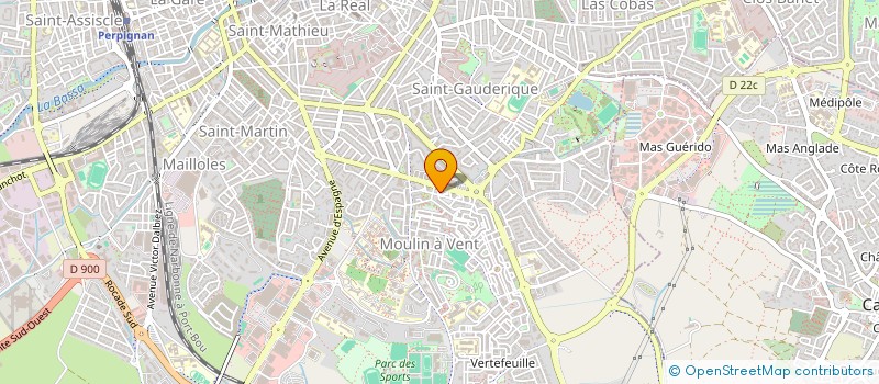 localisation de l'entreprise FSH TRAVAUX ARGELES 66  PERPIGNAN