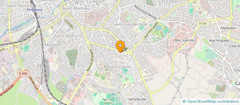 localisation de l'entreprise FSH TRAVAUX PERPIGNAN 66  PERPIGNAN