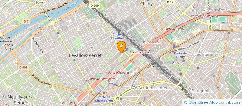 localisation de l'entreprise FSI à LEVALLOIS-PERRET