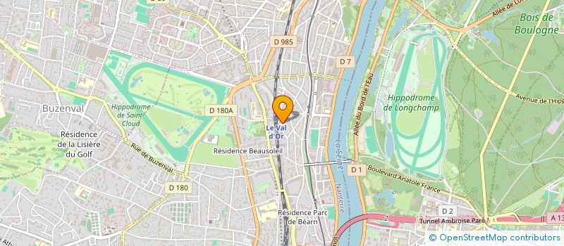 localisation de l'entreprise FSI à SAINT-CLOUD