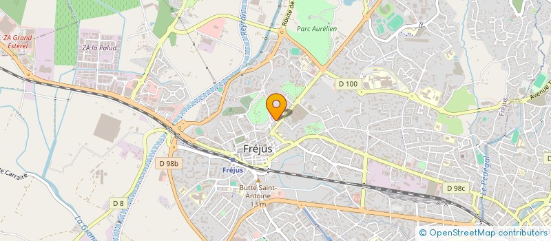 localisation de l'entreprise FSI DISTRIBUTION à FREJUS