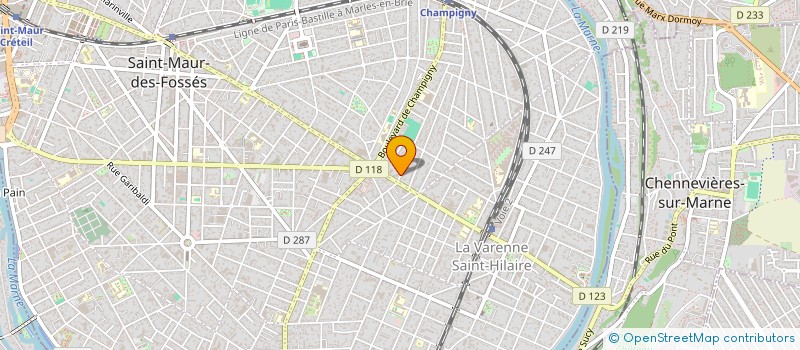 localisation de l'entreprise FSL REPACK  SAINT-MAUR-DES-FOSSES