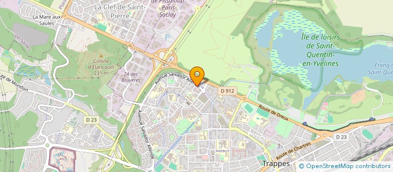 localisation de l'entreprise FSL TRANS à TRAPPES