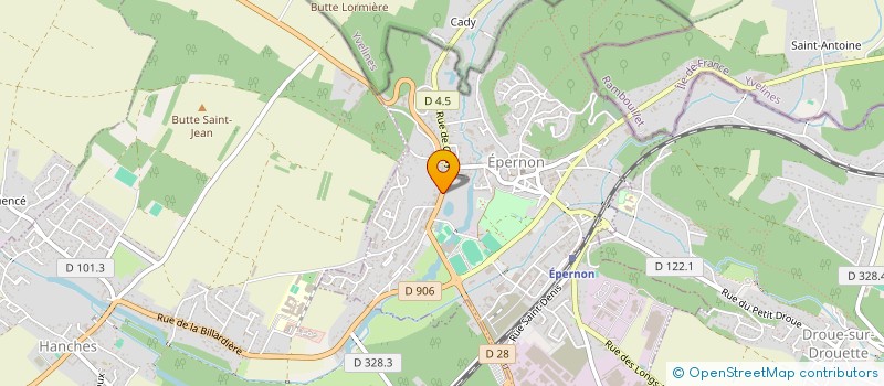 localisation de l'entreprise FSLD à EPERNON