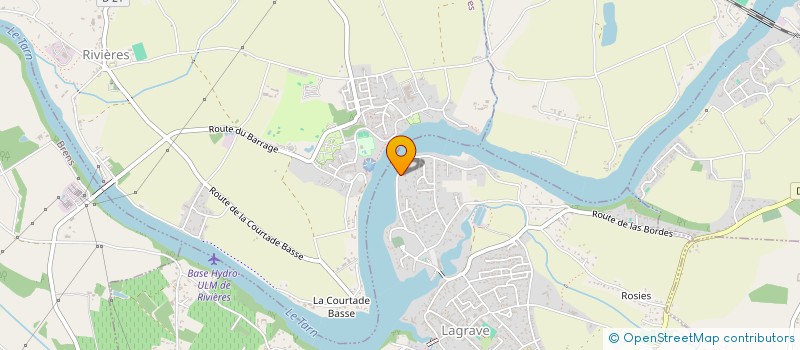 localisation de l'entreprise FSLR  LAGRAVE