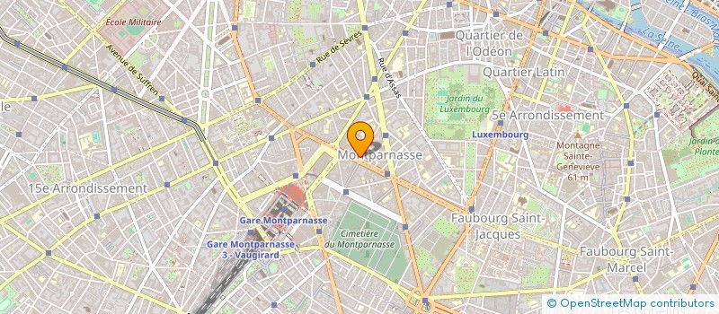 localisation de l'entreprise FSM  PARIS