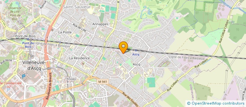 localisation de l'entreprise FSM à VILLENEUVE-D'ASCQ