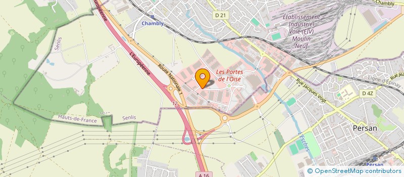 localisation de l'entreprise FSM FRANCE CO., LTED  CHAMBLY