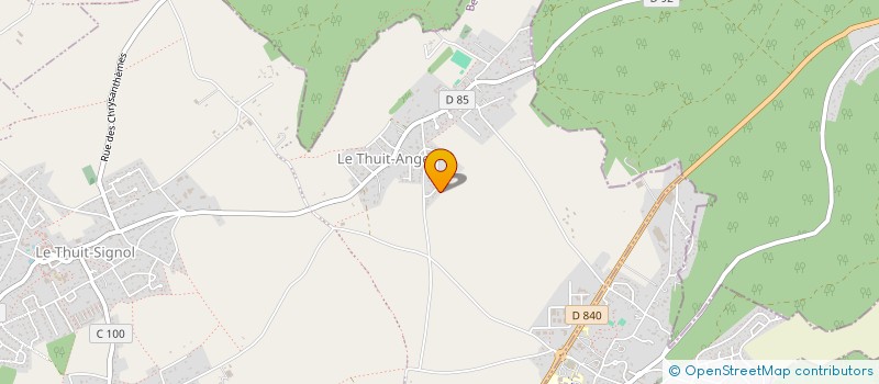 localisation de l'entreprise FSM SERVICE  LE THUIT DE L'OISON