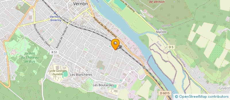 localisation de l'entreprise FSM TOPAKKAYA  VERNON