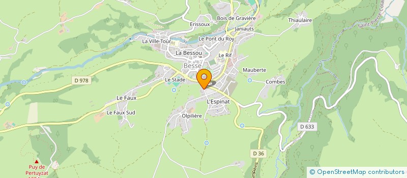 localisation de l'entreprise FSMPGS  BESSE-ET-SAINT-ANASTAISE