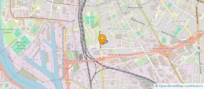 localisation de l'entreprise FSMV  VENISSIEUX