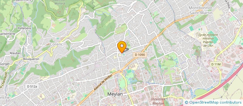 localisation de l'entreprise FSN  MEYLAN