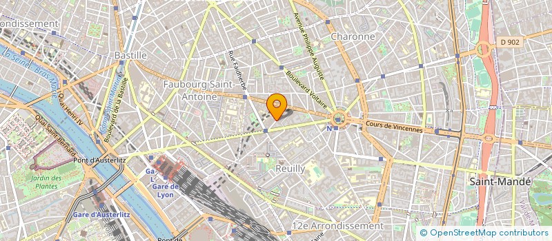 localisation de l'entreprise FSN RESTAURATION  PARIS