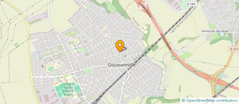 localisation de l'entreprise FSO DISTRIB  GOUSSAINVILLE