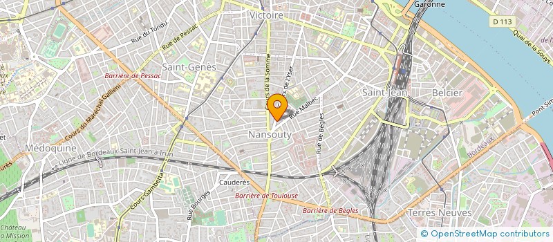 localisation de l'entreprise FSO FRAICHEUR DU SUD OUEST à BORDEAUX