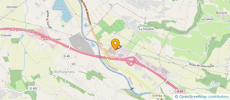 localisation de l'entreprise FSP GLOBAL INVEST  SAINT-GENIX-LES-VILLAGES