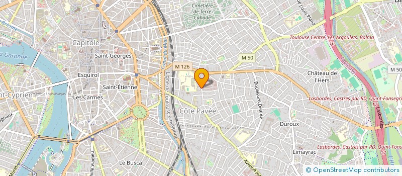 localisation de l'entreprise FSP TEMPO CAPITAL à TOULOUSE