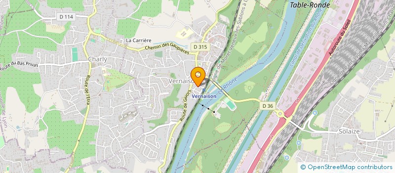 localisation de l'entreprise FSR à VERNAISON