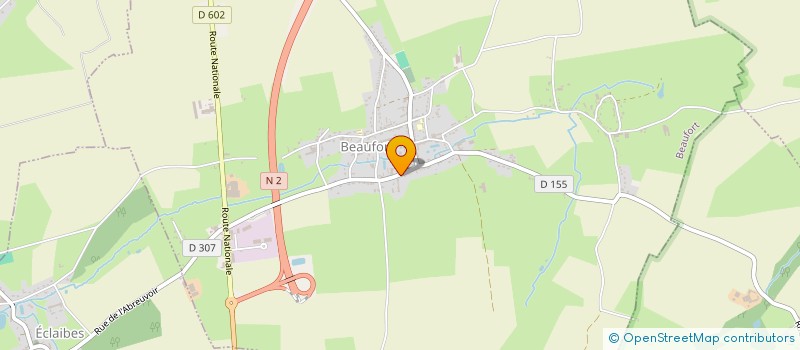 localisation de l'entreprise FSR  BEAUFORT